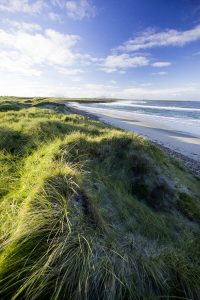 Sand dunes on Cross Beach Erris Mayo