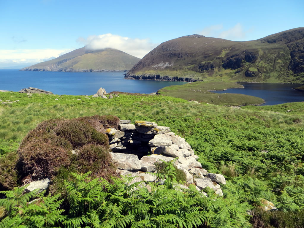 Stone booley hut, Irish heritage