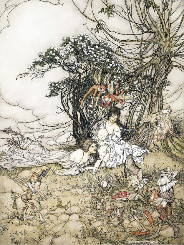 Illustration by Arthur Rackham